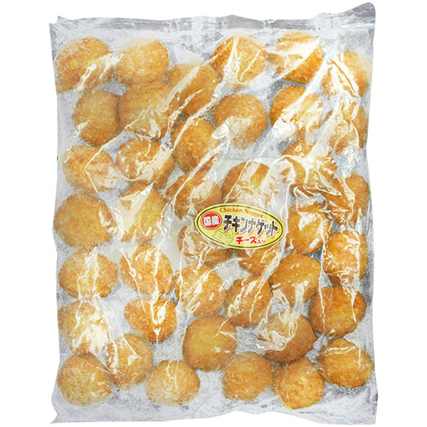 鳥梅）国産チーズインチキンナゲット　1kg（約27g×37個入）