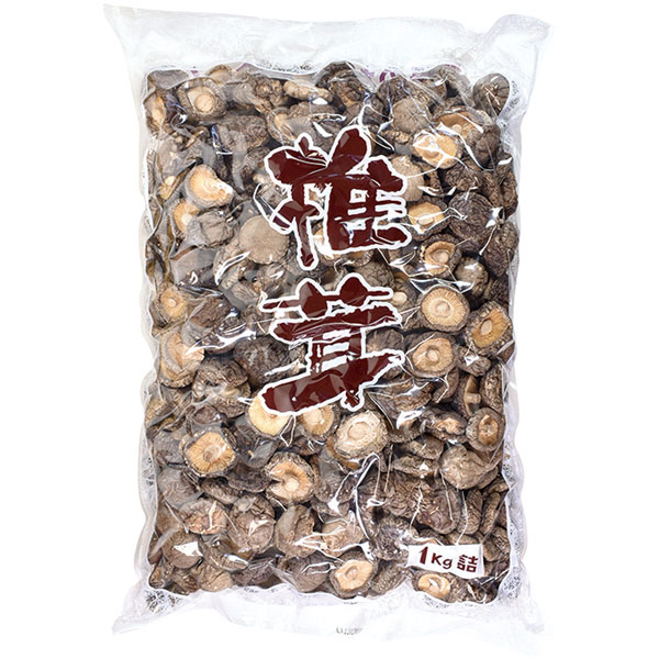 ショクカイ）椎茸 ホールS　1kg（450～500個入）