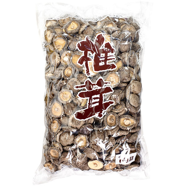 ショクカイ）椎茸 ホールM　1kg（350～400個入）