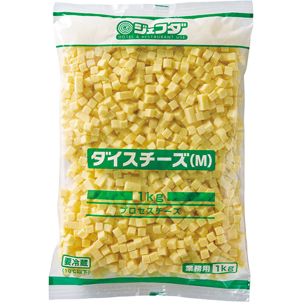 ジェフダ）ダイスチーズ M　1kg