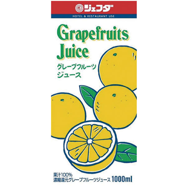 ジェフダ）グレープフルーツジュース　1L