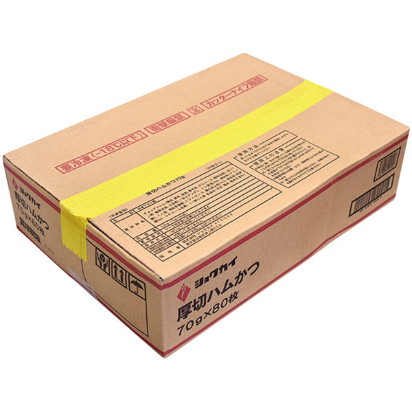 ショクカイ）厚切ハムかつ　約70g×80個入