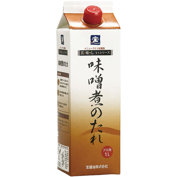 【売尽し】宝醤油）宝印味噌煮のたれ　1L