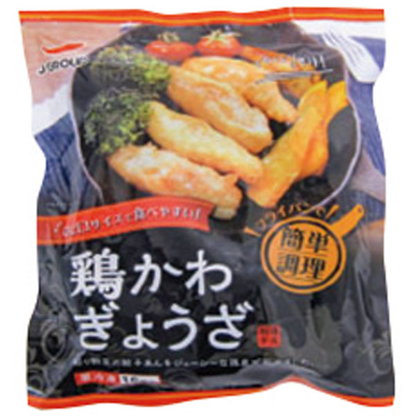 ジャパンフード）鶏皮餃子　約20g×10個入