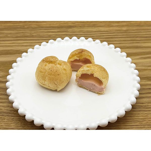 栄屋乳業）業務用いちごプチシュー　約9g×12個入