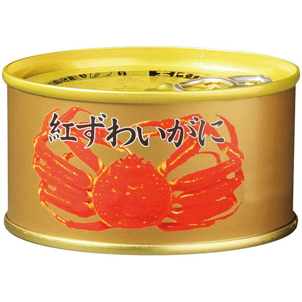 マルヤ水産）紅ずわいがにほぐし身　150g缶（固形量100g）