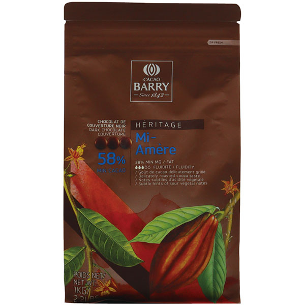 バリークーベルチュールピストールミ・アメール５８％１Ｋｇ