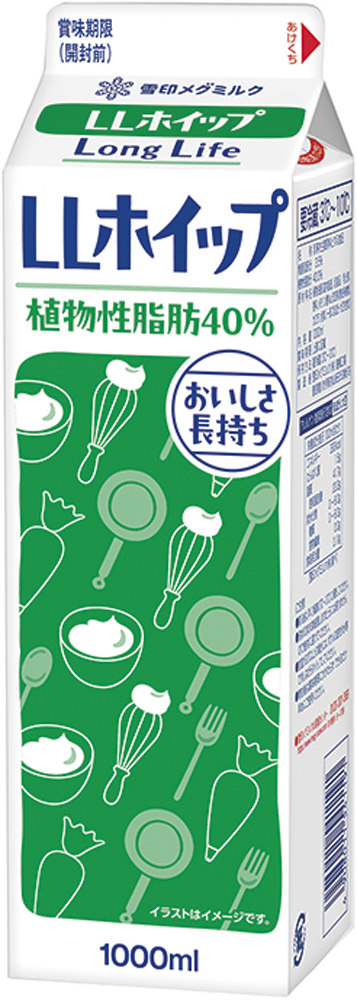 雪印）ＬＬホイップ４０　１Ｌ