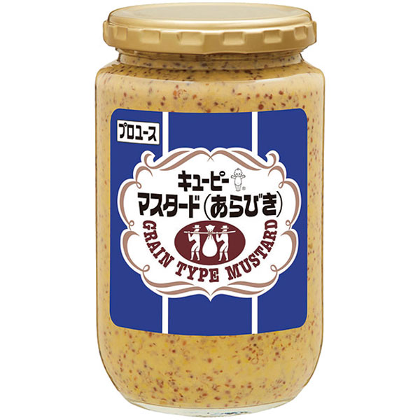 キユーピー）マスタード（あらびき）　350gビン