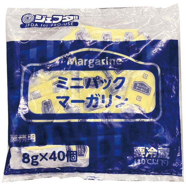 ジェフダ）ミニパックマーガリン　8g×40個入