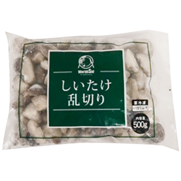 神栄）しいたけ乱切り　500g