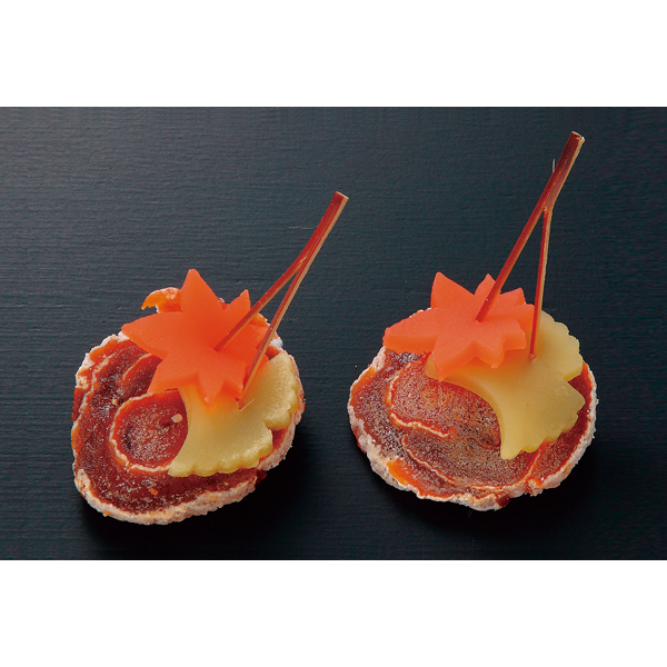 【赤札市】季節乃松葉（赤もみじ） 　約10g×24個入