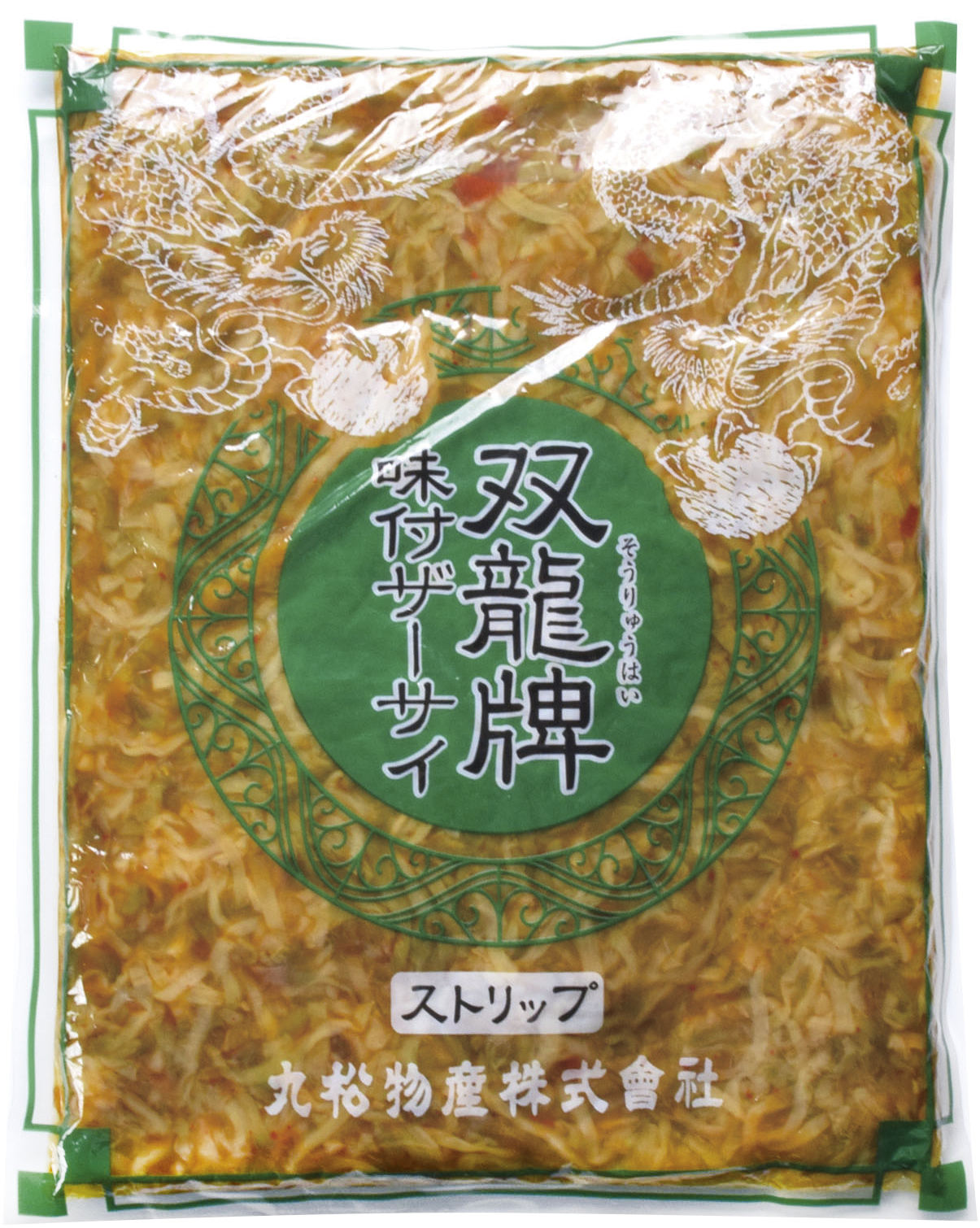 【売尽し】ＭＢ）双龍牌味付ザーサイストリップ　１Ｋｇ