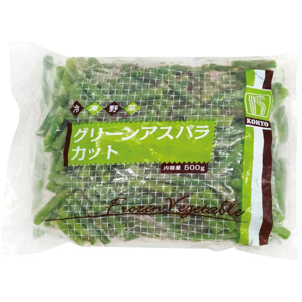 輸入）カットアスパラ IQF　500g