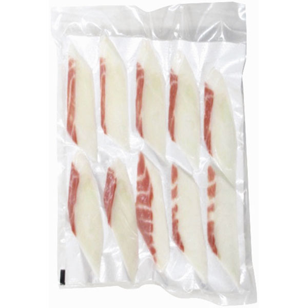 【在庫処分】極洋）冷凍真鯛皮無スライス　80g（8g×10枚入）