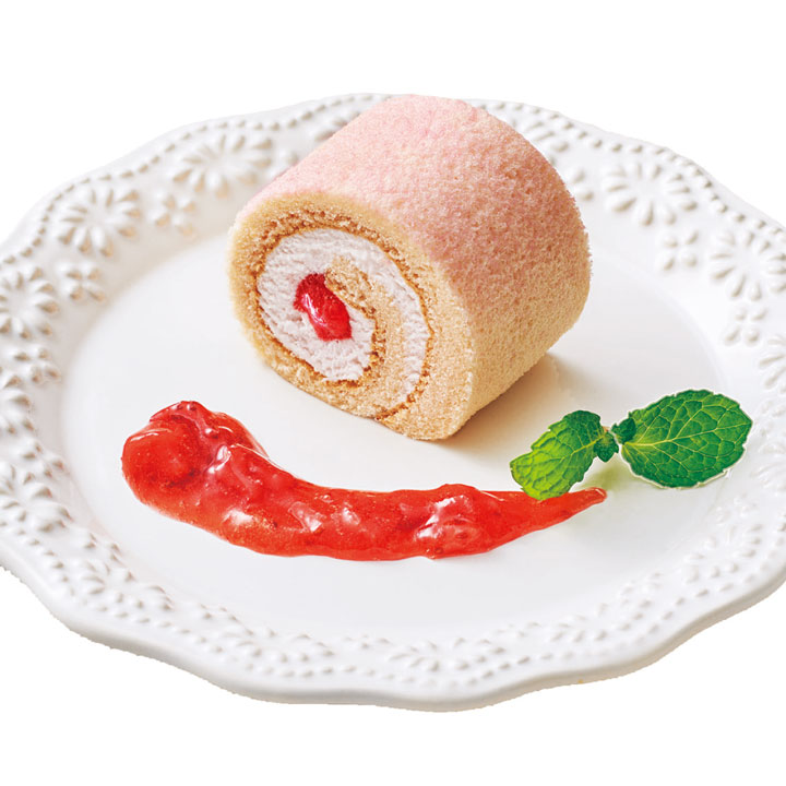 テーブルマーク）彩ロール 苺みるく　210g（カットなし）