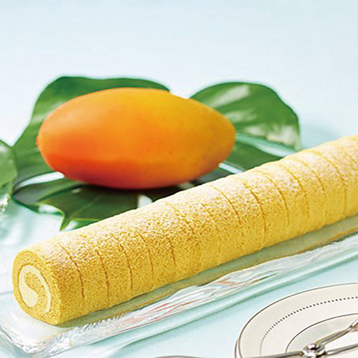 テーブルマーク）カット済みロールケーキ アルフォンソマンゴー　185g（20カット）
