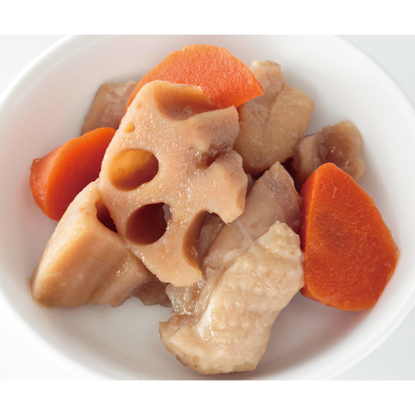 【介護】堂本食品）ソフトな噛みごこち 鶏肉とれんこんの煮物250g