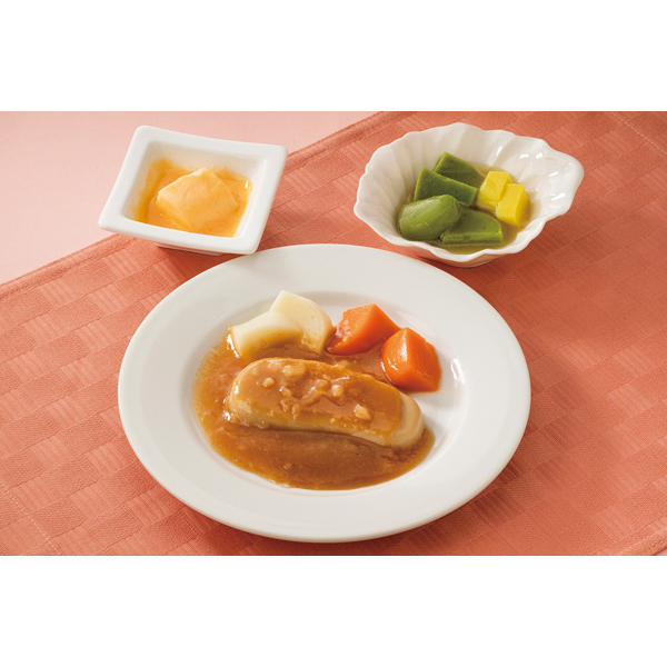 【介護】日東ベスト）SGセットプラスビーフステーキ風　160g