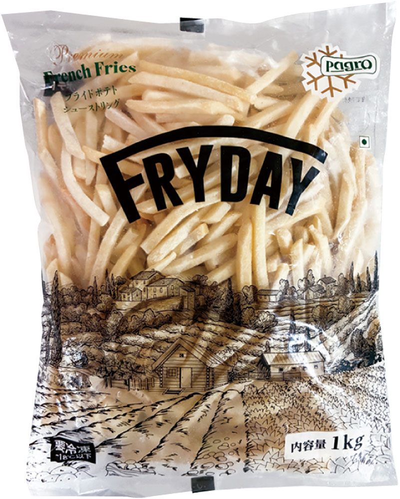 インド産シューストリングポテト　1kg