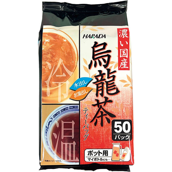 ハラダ製茶）濃い国産烏龍茶ティーバッグ 50P　150g（3g×50袋）