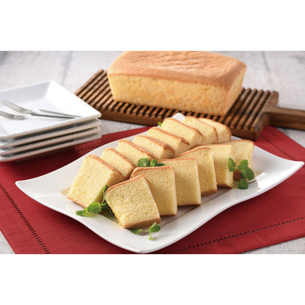【9月～12月月間特売】ジェフダ）シフォンケーキ（ミルクバニラ味）　220g（カットなし）