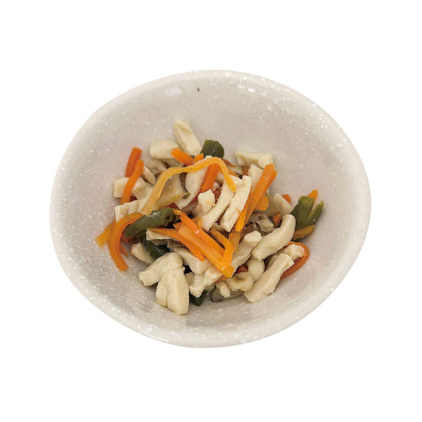 【9月～12月月間特売】ジェフダ）ジェフダ旬彩小鉢細切りこうや豆腐と野菜の煮物　500g