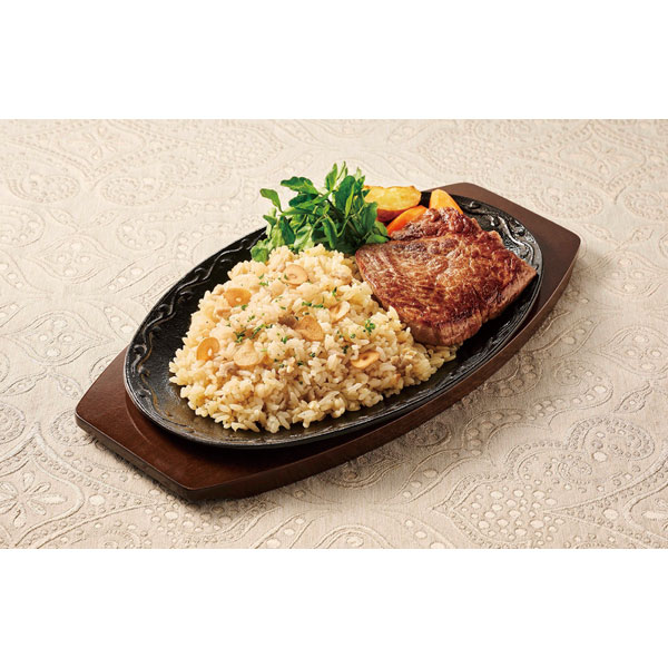 テーブルマーク）ガーリックライス（牛肉入り） C06　1kg