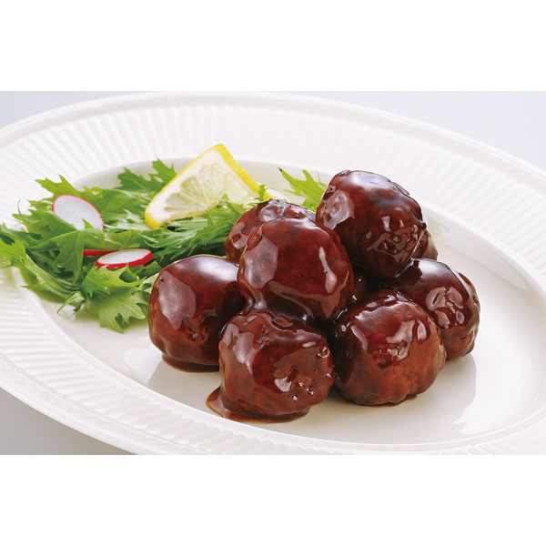 ケイエス冷凍食品）国産肉使用 ジャンボ肉だんご　870g（固形量580g）