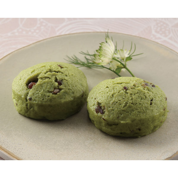 【新商品】ヤヨイサンフーズ）ふわぷっち蒸しぱん（静岡茶）20　400g（20個入）