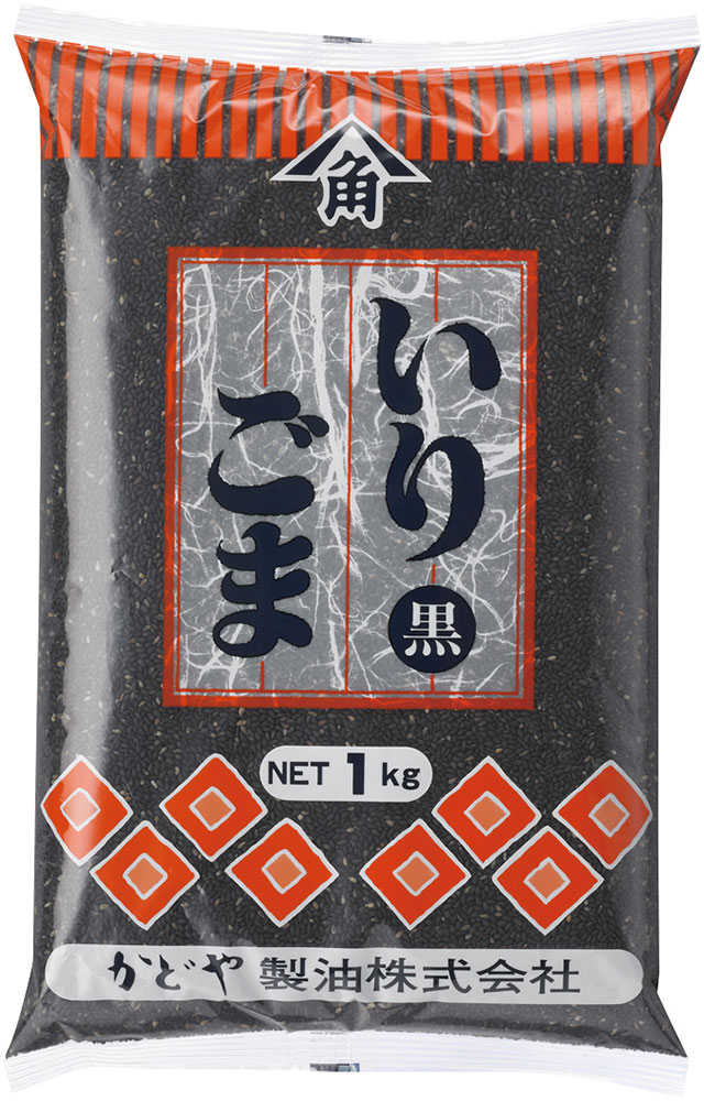 【新商品】かどや製油）いりごま（黒） 　1kg