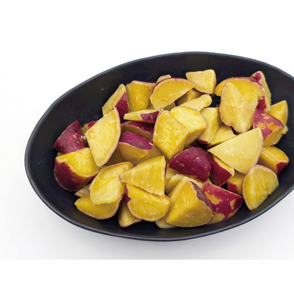 【新商品】ジェフダ）JFDAそのままOK! さつまいも乱切り（S）皮付　500g