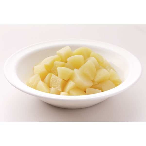 ジェフダ）白桃ダイス 1号缶　1号缶（固形量1800g、内容総量3000g）
