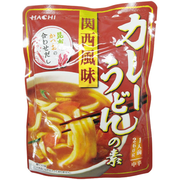 ハチ食品）関西風味カレーうどんの素　1食260g