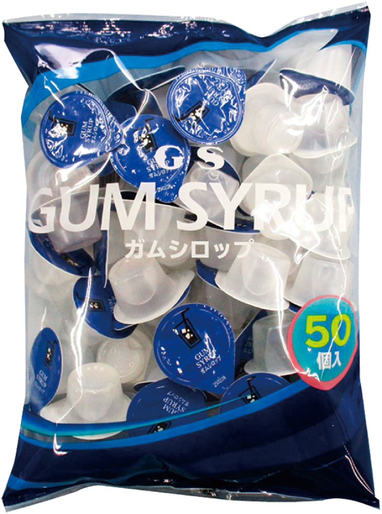 ジーエスフード）ガムシロップポーション　13g×50個入