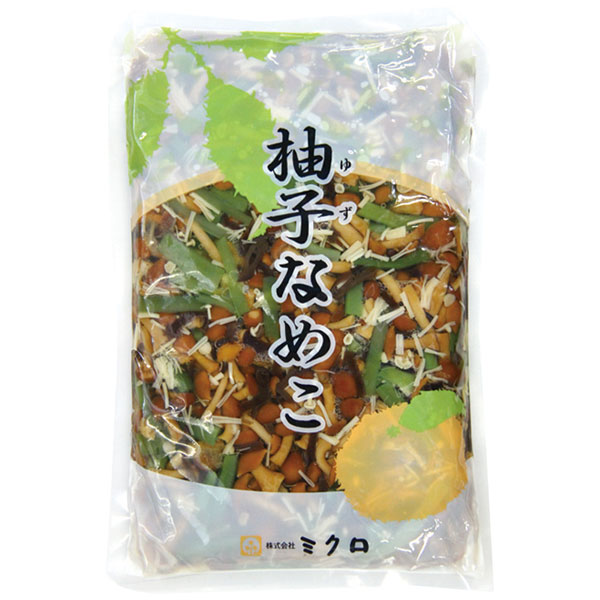 ミクロ）柚子なめこ　1.1kg（固形850g）