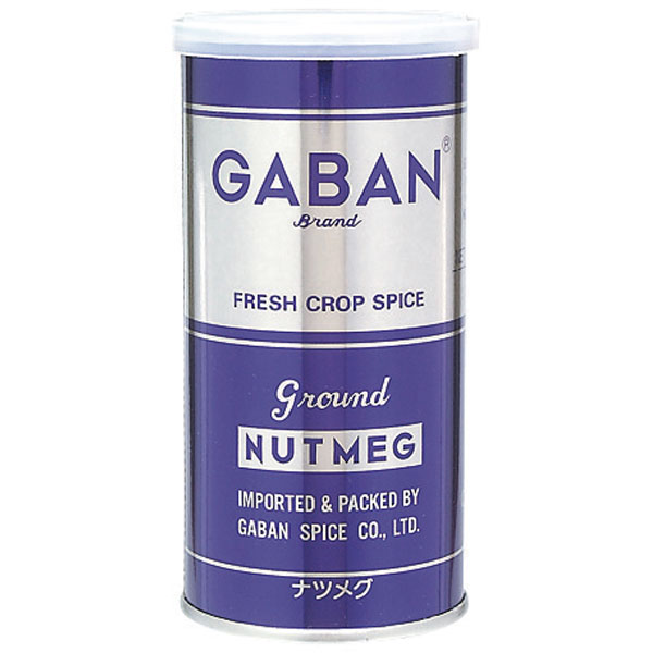 ギャバン）ナツメグ（パウダー）　100g缶