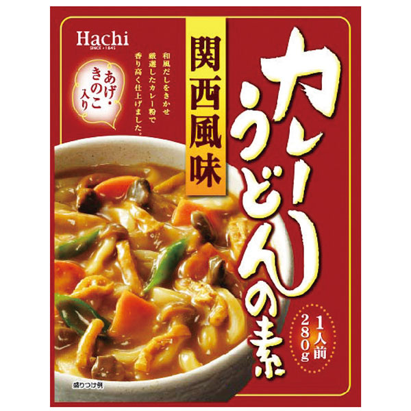 ハチ食品）関西風味カレーうどんの素　1食280g
