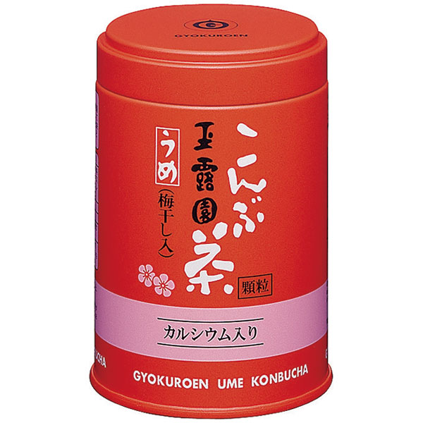 玉露園）うめこんぶ茶 カルシウム入り　40g