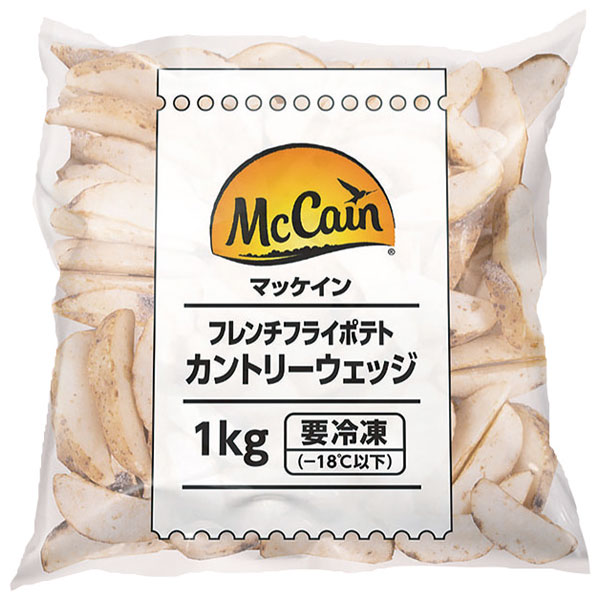 日本マッケインフーズ）カントリーウェッジ　1kg（8分の1カット）