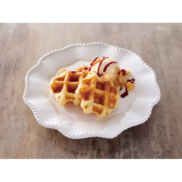 ニップン）ベルギーワッフルS焼成品　180g（10個入）