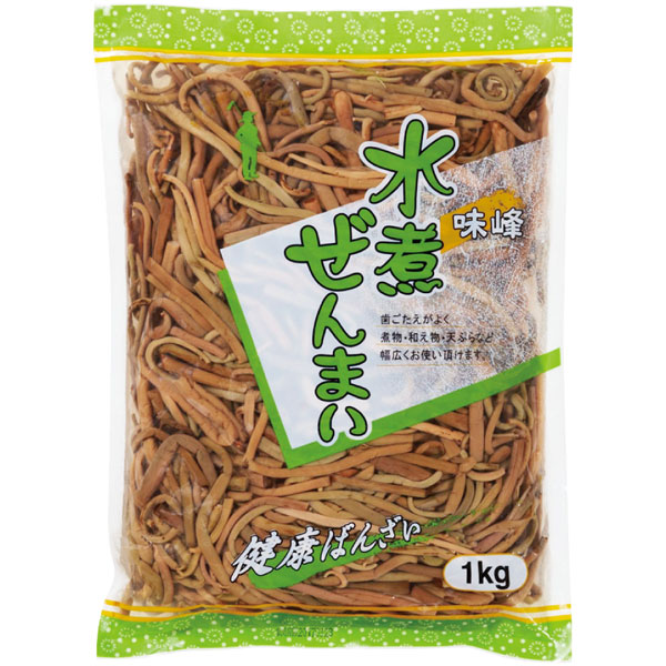 信明商事）水煮ぜんまい 特級（細口）　1kg（固形1kg）