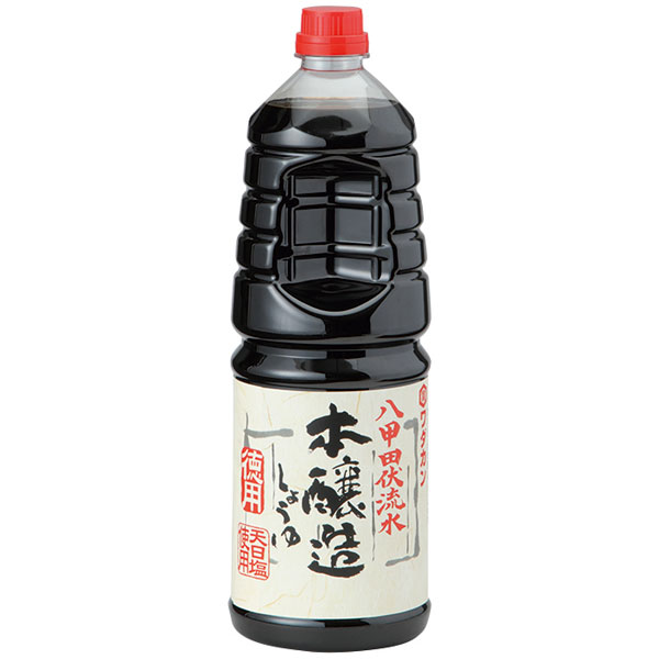 ワダカン）八甲田伏流水 本醸造醤油 徳用　1.8L