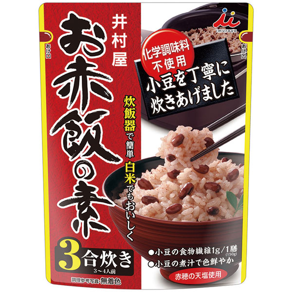井村屋）お赤飯の素　230g（3合炊き用）