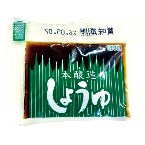 【新商品】ジェフダ）ジェフダミニパック醤油　3ml×100個入