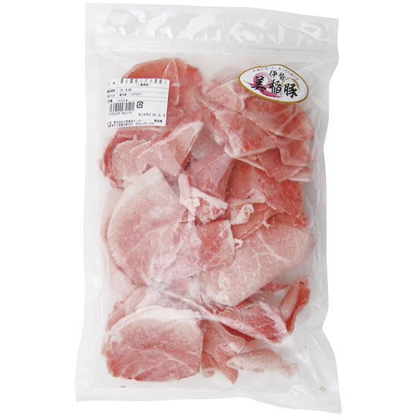 大里食肉センター）伊勢美稲豚小間切　450g（4.0mmスライス）