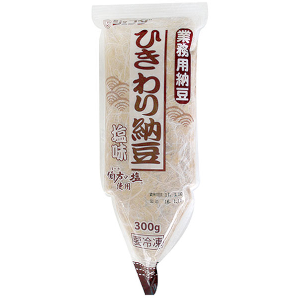 ジェフダ）ひきわり納豆（塩味）　300g