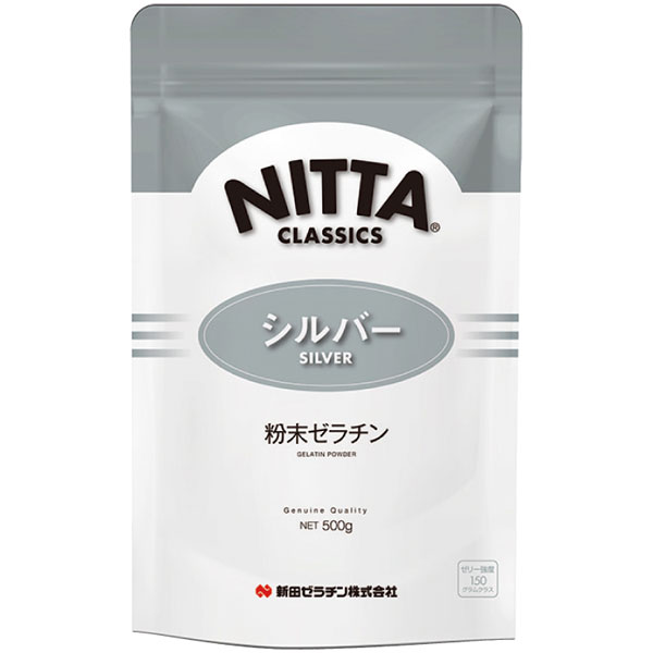 新田ゼラチン）粉末ゼラチン　シルバー　５００ｇ
