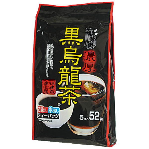 梶商店）黒烏龍茶ティーバッグ　5g×52パック入