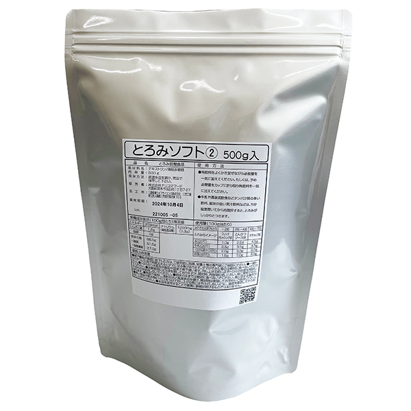 【新商品】三菱商事ライフサイエンス）とろみソフト２（５００ｇ）